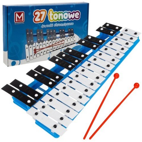 Dzwonki cymbałki 27-tonowe chromatyczne | M05