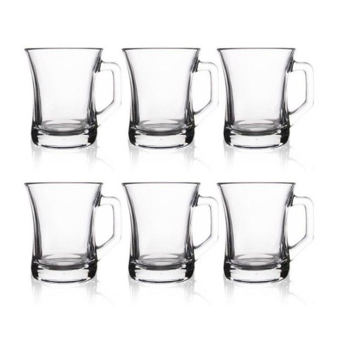Komplet 6 szklanek do kawy z uchwytem 225ml LAV | ARTZPL404