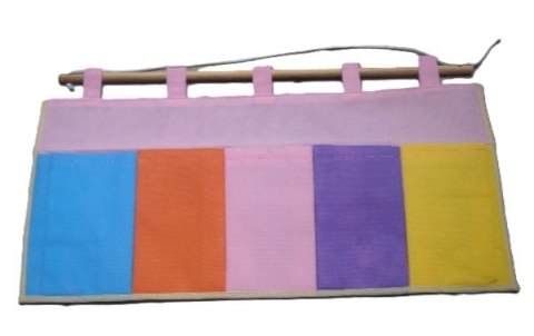 Półka wisząca z kieszeniami organizer Półka wisząca z kieszeniami organizer