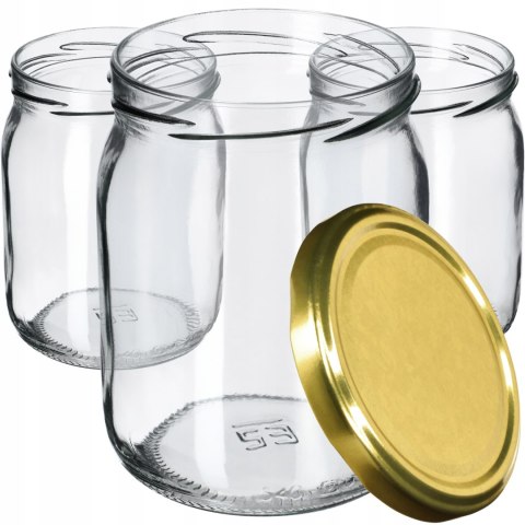Słoik 540ml z zakrętką 8szt. | TO-540 Słoik 540ml z zakrętką 8szt. | TO-540