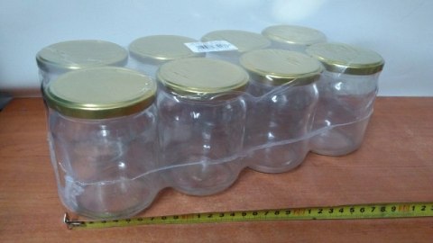 Słoik 540ml z zakrętką 8szt. | TO-540 Słoik 540ml z zakrętką 8szt. | TO-540