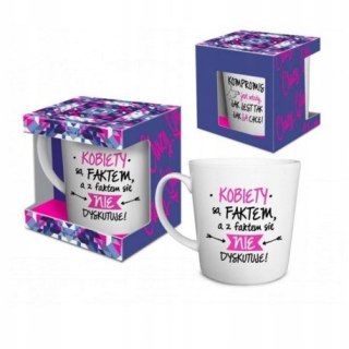 Kubek kobiety są faktem... 480ml CRAZY GIRL NBC