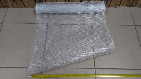 Siatka srebrna 48cmx3m | SR-3114 Siatka srebrna 48cmx3m | SR-3114