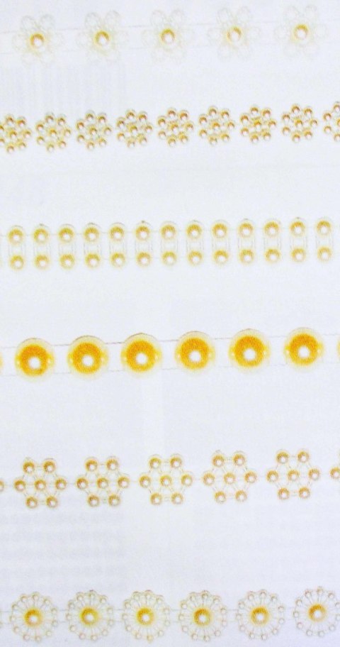 Tasiemki 12szt. perłowe BIAŁE 150cm | WSP-0846 Tasiemki 12szt. perłowe BIAŁE 150cm | WSP-0846