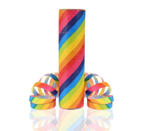 Serpentyna "Wirujące kolory", 18p/4m Serpentyna "Wirujące kolory", 18p/4m