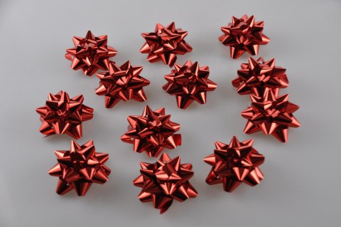 Rozetka 3" 7,5cm.op.12szt, czerwona ROZ-75-CZ Rozetka 3" 7,5cm.op.12szt, czerwona ROZ-75-CZ