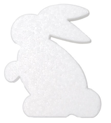 Królik styropianowy płaski op. 6szt 14x11x2cm | BKP-9312 Królik styropianowy płaski op. 6szt 14x11x2cm | BKP-9312