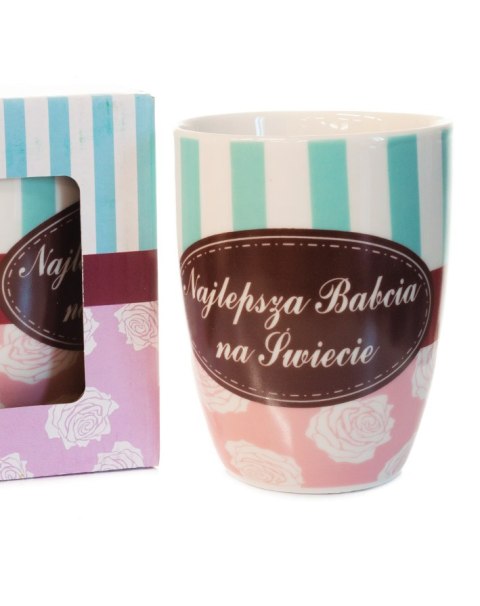 Kubek z napisem "Najlepsza Babcia na Świecie" Kubek z napisem "Najlepsza Babcia na Świecie"
