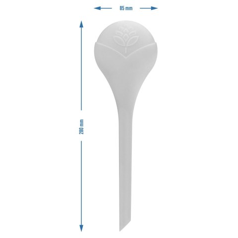Kule nawadniające do roślin białe półprzezroczyste 400ml 4szt.