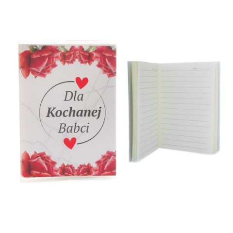 Notes z napisem "Dla Kochanej Babci" Notes z napisem "Dla Kochanej Babci"