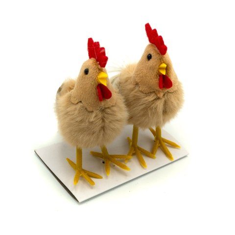 Koguty 11 cm. 2 szt WPK-8208 Koguty 11 cm. 2 szt WPK-8208