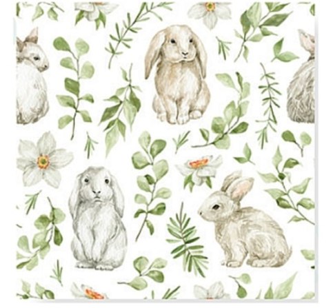 Serwetki 33x33cm wielkanocne 20szt. | WN-093 18-26 Serwetki 33x33cm wielkanocne 20szt. | WN-093 18-26