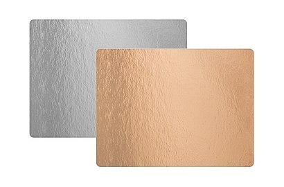 Podkłady pod tort dwustronne złoto/srebro 10x14cm prostokątne 200szt. | 93-10 Podkłady pod tort dwustronne złoto/srebro 10x14cm prostokątne 200szt. | 93-10