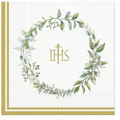 Serwetki 33x33cm Komunia 20szt SDL136600 76-03 Serwetki 33x33cm Komunia 20szt SDL136600 76-03