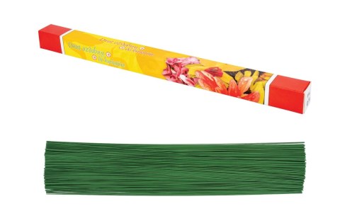 Druty florystyczne zielone, rozm. 1 mm x ok.40 cm, pud.1kg (ok. 430szt.) DA-1657 Druty florystyczne zielone, rozm. 1 mm x ok.40 cm, pud.1kg (ok. 430szt.) DA-1657