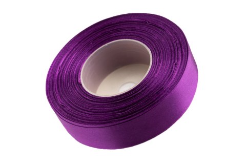 Wstążka 4szt satynowa fioletowa 25mm / 32m AX25-37 Wstążka 4szt satynowa fioletowa 25mm / 32m AX25-37