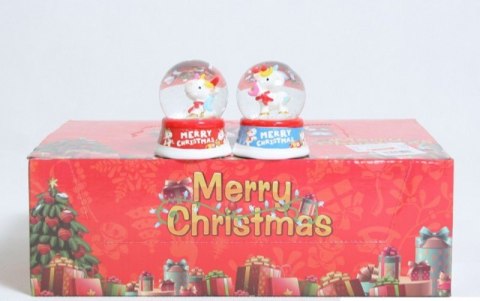 Ozdoba w kuli szklanej świąteczna 12szt. Ozdoba w kuli szklanej świąteczna 12szt.