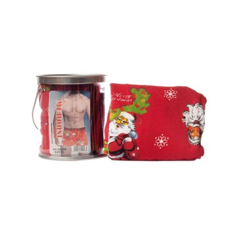 Świateczne bokserki w opakowaniu PVC z funkcją skarbonki - męskie - różne rozmiary. Świateczne bokserki w opakowaniu PVC z funkcją skarbonki - męskie - różne rozmiary.