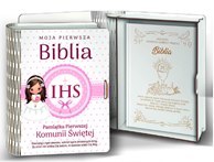 Pudełko na BIBLIĘ A5 RÓŻOWE 19 x 5 x 23,5cm Pudełko na BIBLIĘ A5 RÓŻOWE 19 x 5 x 23,5cm