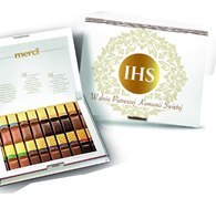 Pudełko na merci 22 x 2 x 17cm KOMUNIA IHS Pudełko na merci 22 x 2 x 17cm KOMUNIA IHS