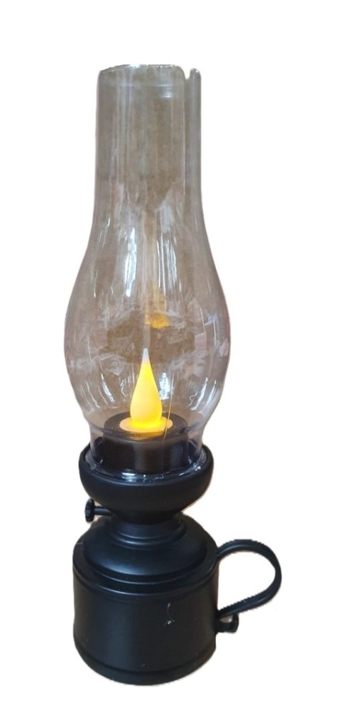 Świeca led ala Lampa Naftowa plastikowa 18,5 x 7 x 5 cm CZARNA NT7564 Świeca led ala Lampa Naftowa plastikowa 18,5 x 7 x 5 cm CZARNA NT7564