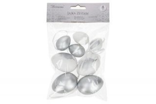 Zawieszka jajko 8szt 4+6cm