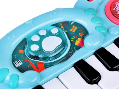 Interaktywne Organki Kolorowa Zabawka muzyczna dla dziecka IN0177NI