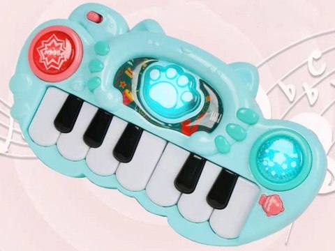 Interaktywne Organki Kolorowa Zabawka muzyczna dla dziecka IN0177NI