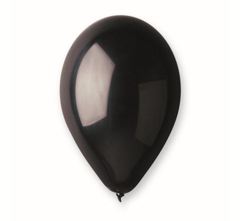 Balony pastelowe 100szt. czarne A80/14