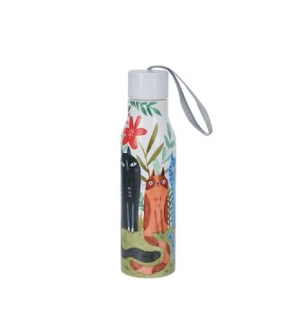 Butelka termiczna Koci Świat KOTY OGRODOWE 500ml