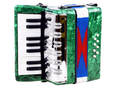 Duży muzyczny AKORDEON dla dzieci Harmonia IN0148 ZI