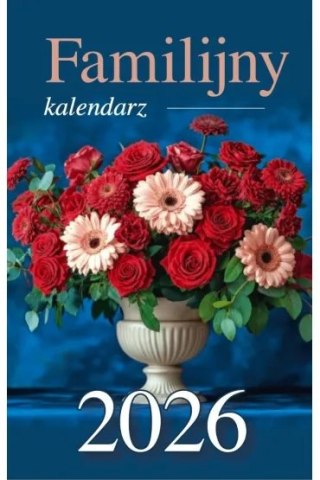 Kalendarz zdzierak 2026 A6 familijny zrywany z miejscem na notatki
