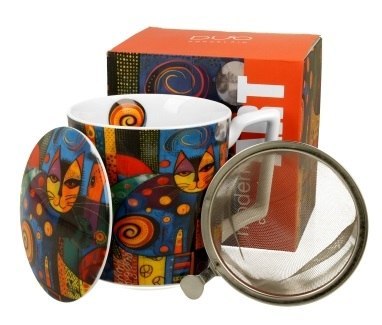 Kubek 450ml. z zaparzaczem MODERN CAT Kubek 450ml. z zaparzaczem MODERN CAT