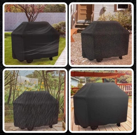 Pokrowiec na grill gazowy wodoodporny ze ściągaczem 145 x 117 x 61cm XJ5542