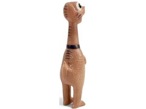 Gryzak piszczałka gumowa motyw dinozaurów 23cm k575