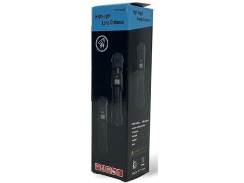Latarka teleskopowa led zoom 15cm a6657