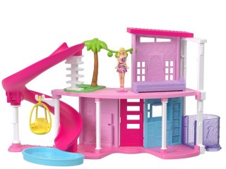 Mattel mini BarbieLand domek dla lalek + lalka i pupil + akcesoria ZA6039 C