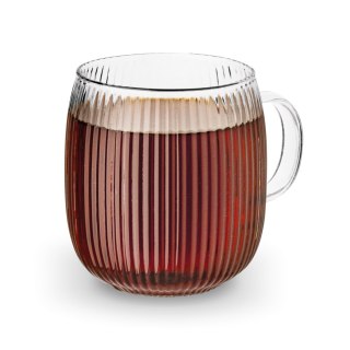 Szklanka borokrzemowa do gorących i zimnych napojów kubek szklany Resis Esther 380 ml